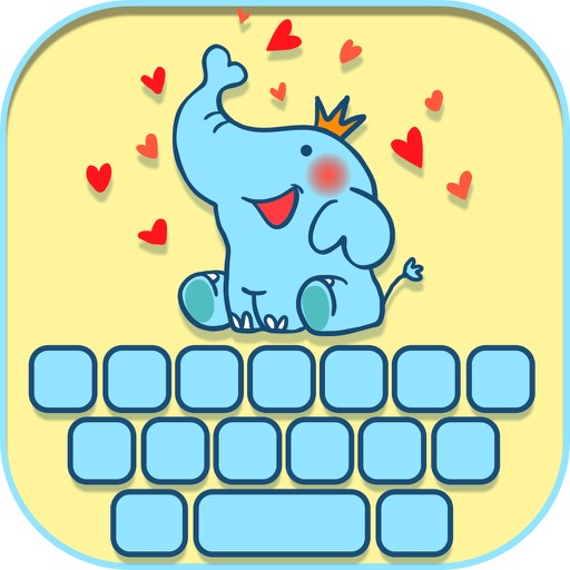 Cute Keyboard for Girls - Pink Keyboard Themes with Glitter Backgrounds and Fancy Font Changer icon