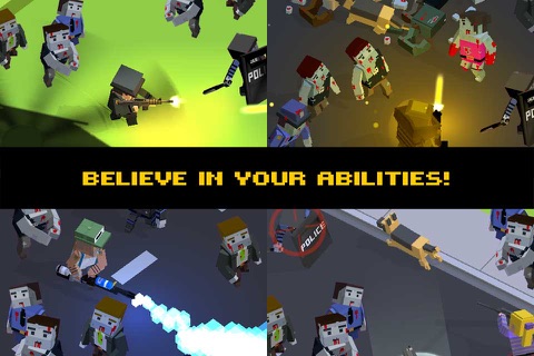 Cube Zombie War screenshot 3