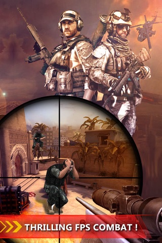 Counter Attack-Sniper Assassins At War 2K16 screenshot 2