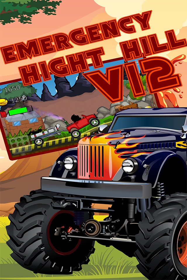 monster truck climb : free car racing games screenshot 3