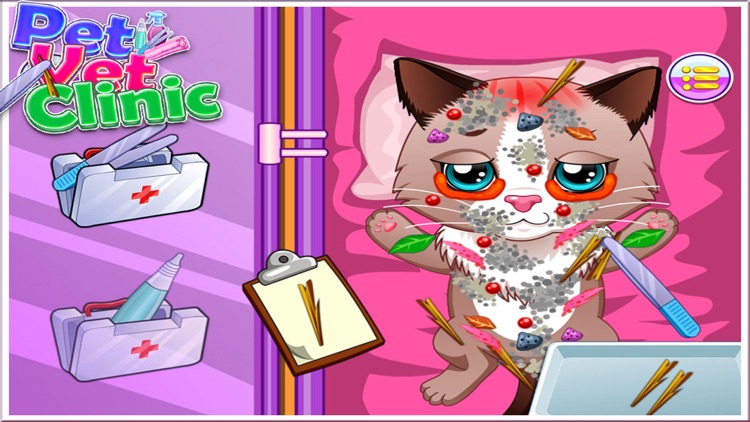 Pet Vet Clinic - Baby Pet Simulator, Hospital & Clinic, Doctor Free Game for kids