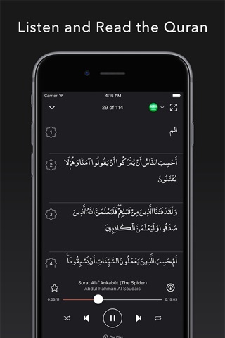 Quran Pro: Read, Listen, Learn screenshot 3