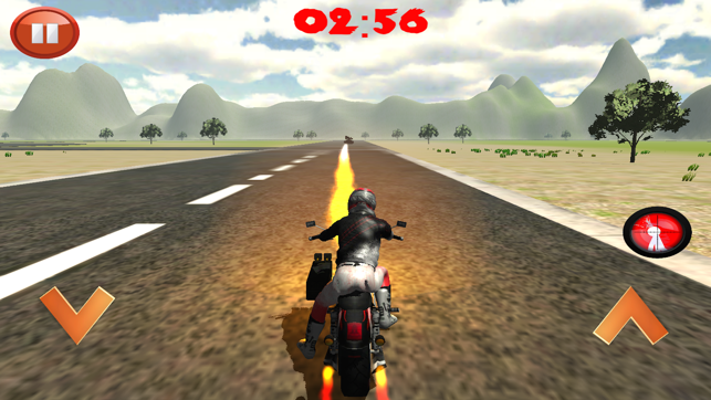 Gunship Bike Rider Ground Force Strike :