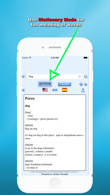 Spanish to English Dictionary Translator - Languix