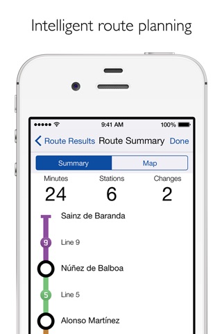 Madrid Metro - Map and Routes screenshot 3