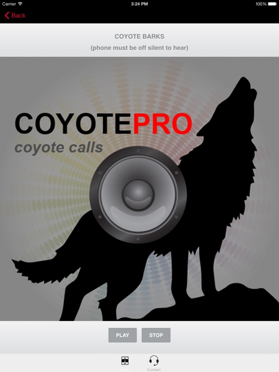 REAL Coyote Hunting Calls -- Coyote Calls & Coyote Sounds for Hunting - (ad free) BLUETOOTH COMPATIBLE screenshot-0