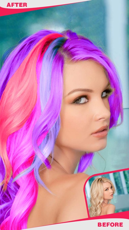 Color Changer Booth For Hair -  Change Hair Color and Style Them screenshot-3