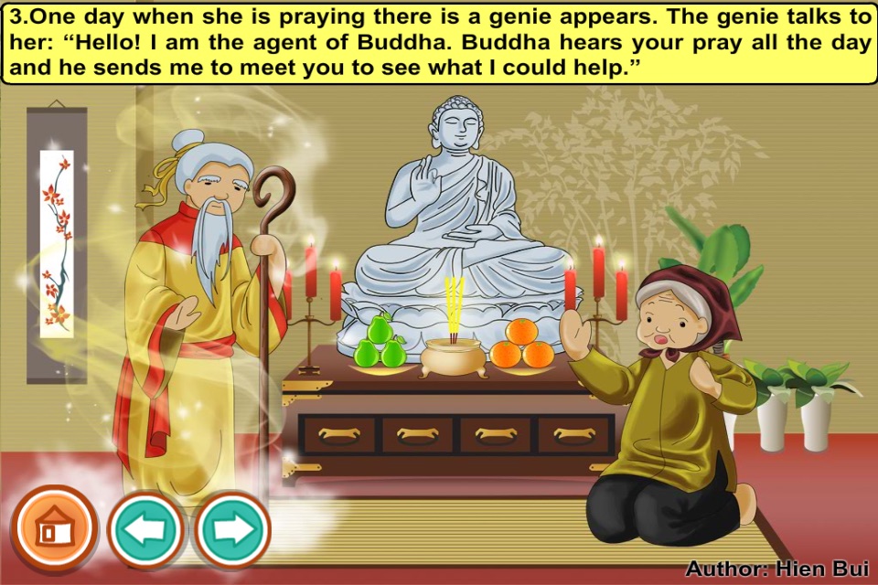 A greedy old woman (story and games for kids) screenshot 4