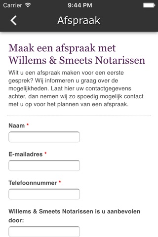Willems en Smeets screenshot 3