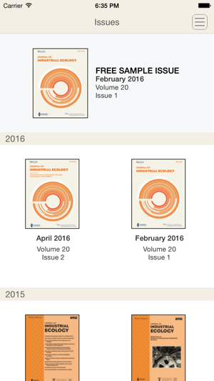 Journal of Industrial Ecology(圖1)-速報App