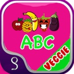 Veggie Flash Cards   Vegetables Alphabet  from A to Z for Kids