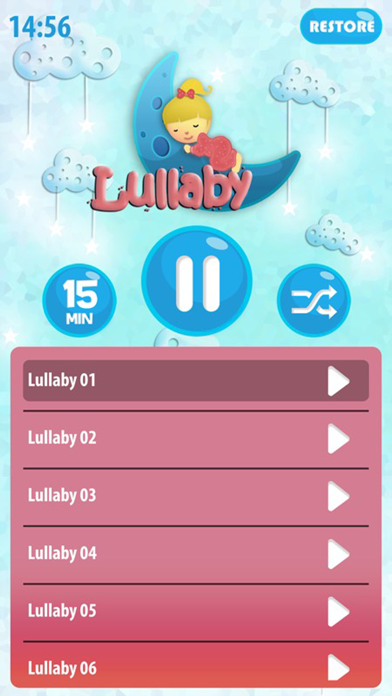 How to cancel & delete Lullabies for Babies – Calming Sounds and Good Night Song.s to Help Your Toddlers Sleep from iphone & ipad 2
