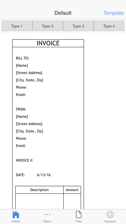 Client Invoice