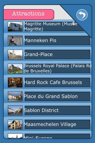 Brussels Offline City Travel Guide screenshot 3