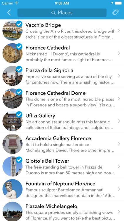 Florence Trip Planner, Travel Guide & Offline City Map