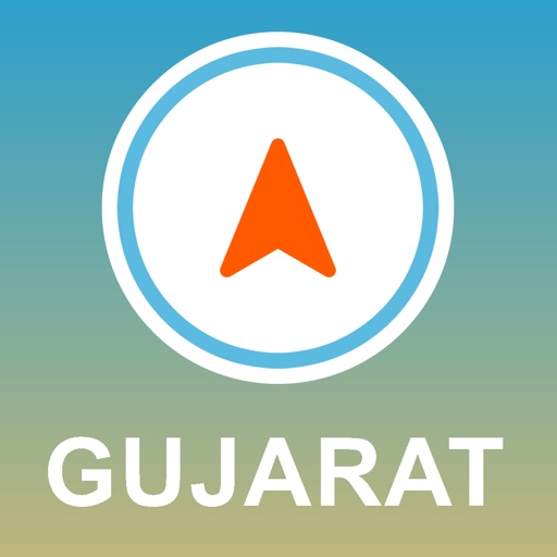 Gujarat, India GPS - Offline Car Navigation icon