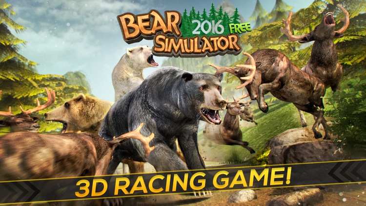 Bear Simulator 2016 . Wild Bears Simulation Games For Kids Free