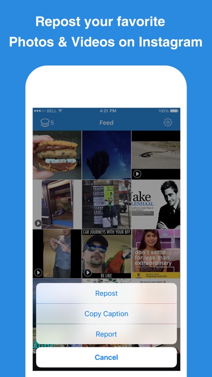 Repost for Instagram - Repost Photos and Videos for Instagram