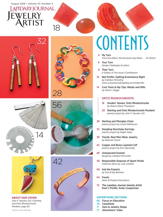 Lapidary Journal Jewelry Artist Magazine