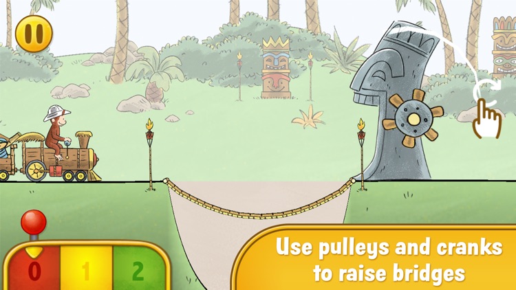 Curious George Train Adventures screenshot-3