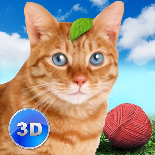 Cat Simulator: Cute Pet 3D Full - Be a kitten, tease a dog! iOS App