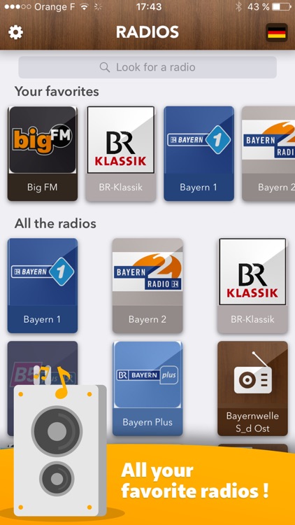 German Radio - all Radios in Deutschland FREE!