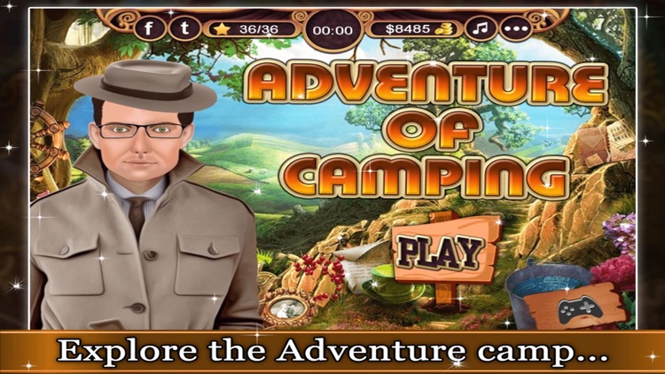 Adventure of Camping - Hidden Objects game for kids and adutls