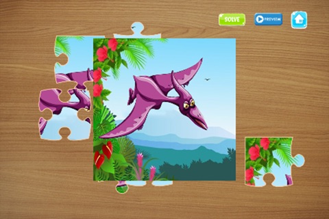 Dino Puzzle Games Free - Dinosaur Jigsaw Puzzles for Kids and Toddler - Amazing Preschool Learning Games screenshot 3
