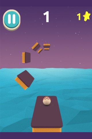 Risky Twist Road - Rolling the ball in the sky screenshot 2