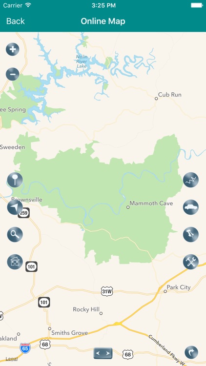 Mammoth Cave National Park Map screenshot-4