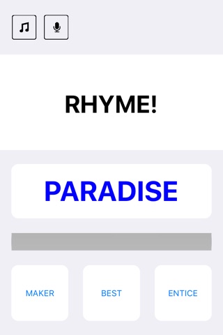 Rhymeoh - The Rhyming Game screenshot 2