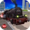 Let’s have fun by flying a super fun in a splendid flying train simulator