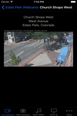 Estes Park Webcams for iPhone screenshot 3