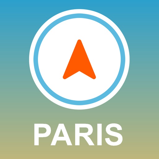 Paris, France GPS - Offline Car Navigation icon