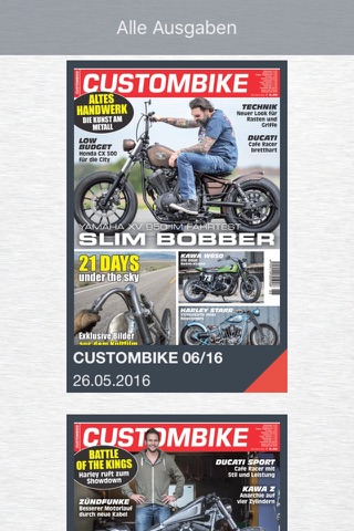 CUSTOMBIKE Magazin screenshot 3