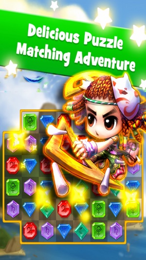 Gem Puzzle - Jewel Legend Free(圖1)-速報App