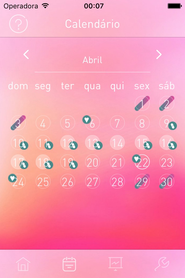 Woman App - Female cycle calendar screenshot 2