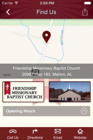 Friendship Baptist Church. screenshot 2