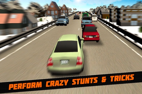 Speed Car & Motorbike Traffic Rider 3D Full screenshot 2