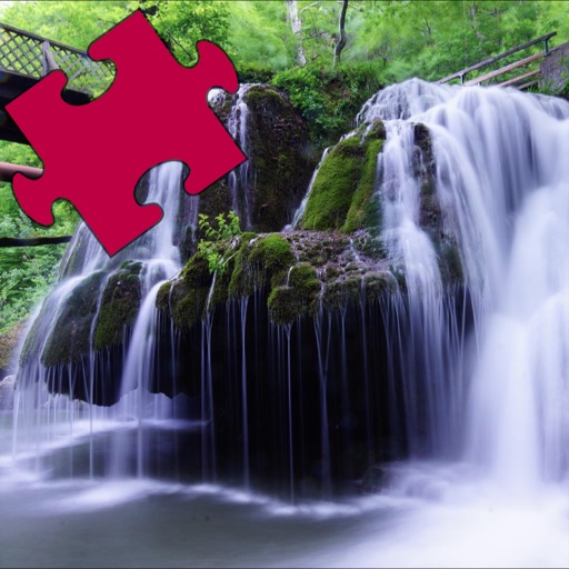 Waterfalls Best Puzzles icon