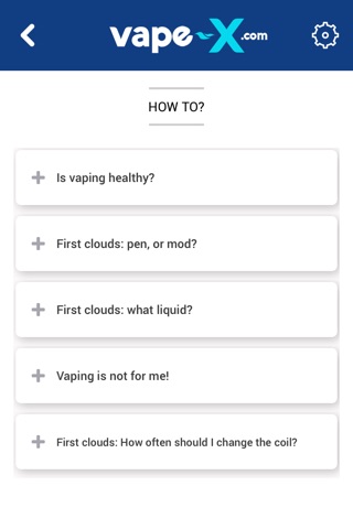 vape-X screenshot 2