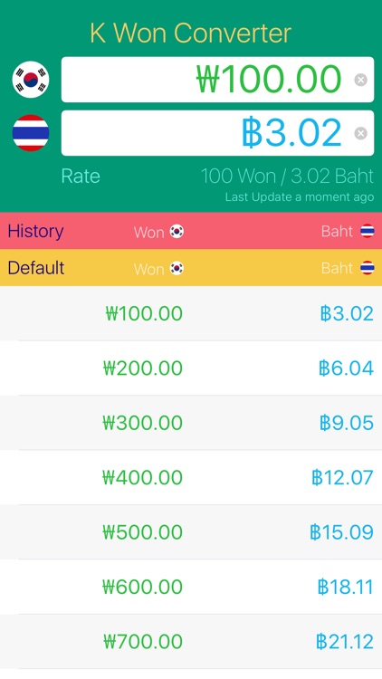 K Won - Currency Converter