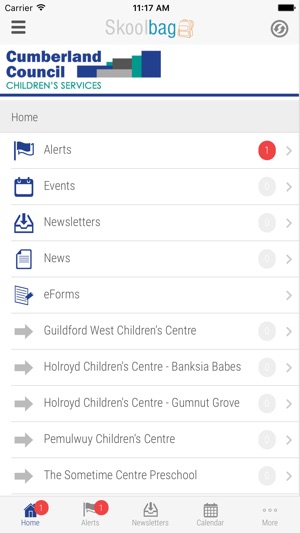 Cumberland Council Children's Services - Skoolbag(圖2)-速報App