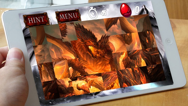 Cartoon Puzzle: Fire Dragons Version