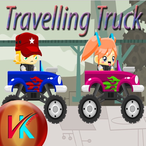 Travelling Truck Skill Driving Icon