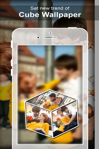Photo Cube Live wallpaper - 3D Cube Live Wallpaper - náhled