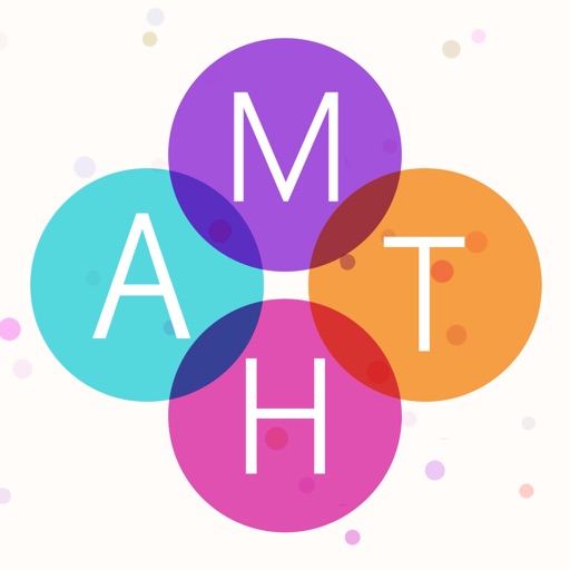 Ruzzle MathBubbles! - The Math Skill Word Search Brain Games Icon