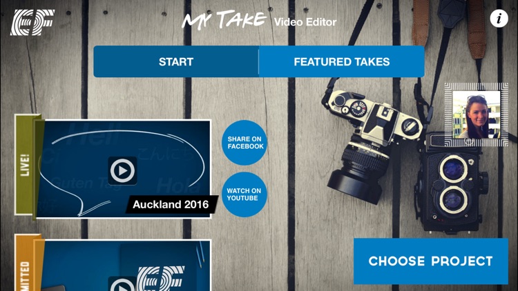 EF MyTake Video Editor for iPhone