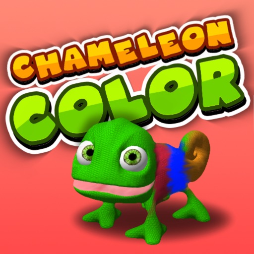 Color Square Chameleon Icon