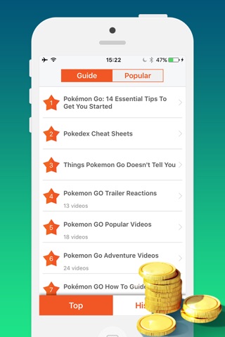 Cheats For Pokemon Go - Gameplay, PokeCoins Guide, Catch Videos screenshot 4